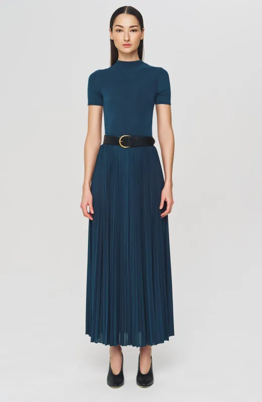 Mist Skirt - Deep Teal sold by Ronny Kobo Collection