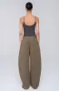 Ninon Pants - Olive sold by Ronny Kobo Collection