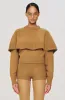Neoma Knit Shorts - Camel sold by Ronny Kobo Collection
