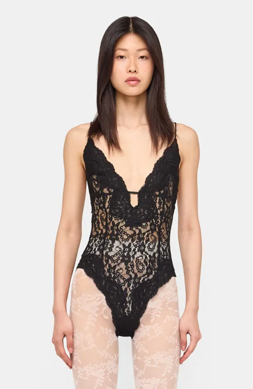 Terry Bodysuit - Black sold by Ronny Kobo Collection