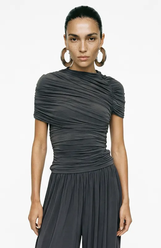 Vega Top - Charcoal sold by Ronny Kobo Collection