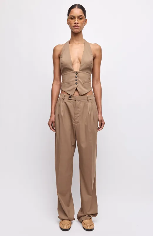 Soprano Pants - Camel made by Ronny Kobo Collection