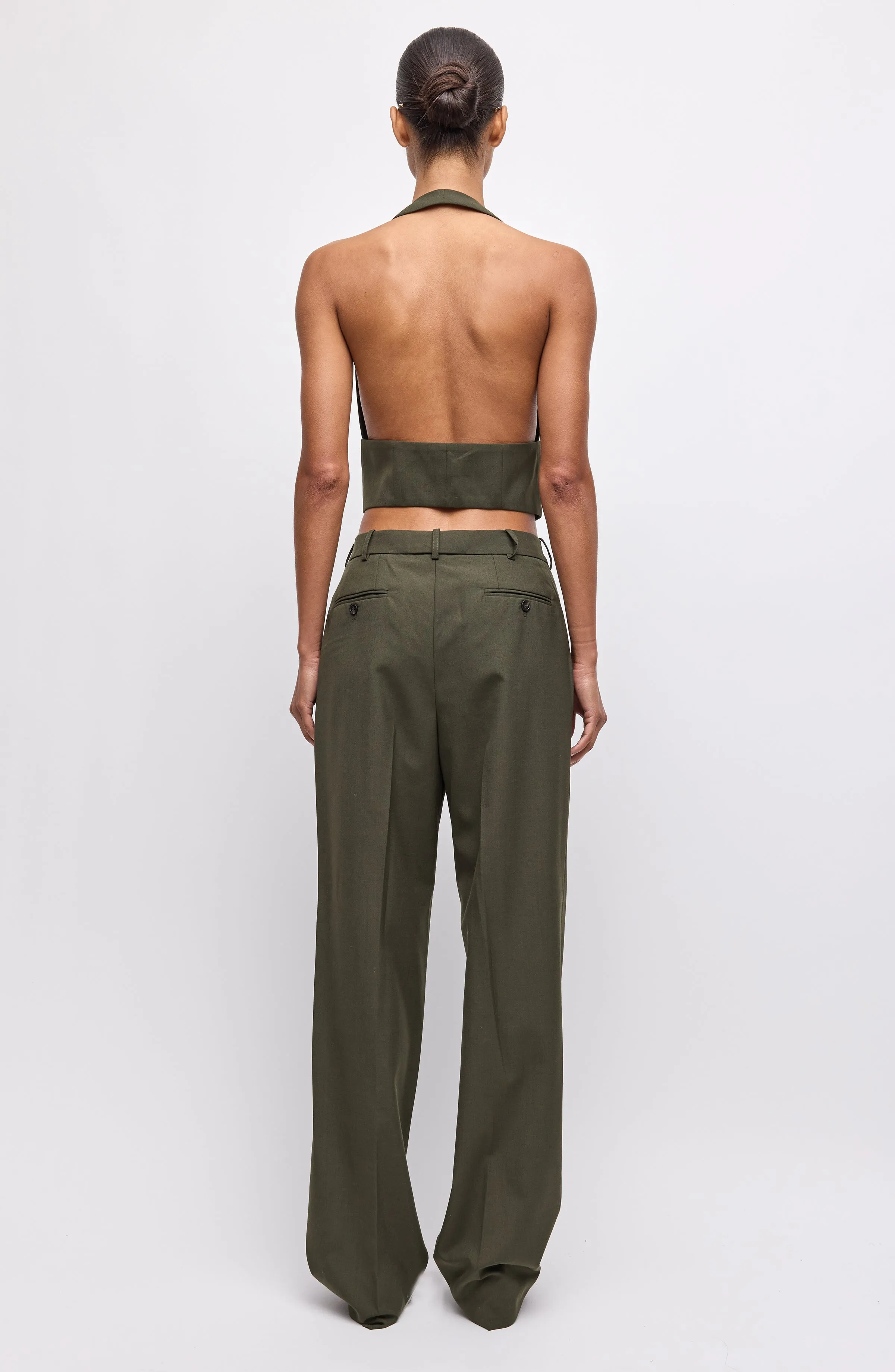 Soprano Pants - Olive Green sold by Ronny Kobo Collection product image thumbnail 3