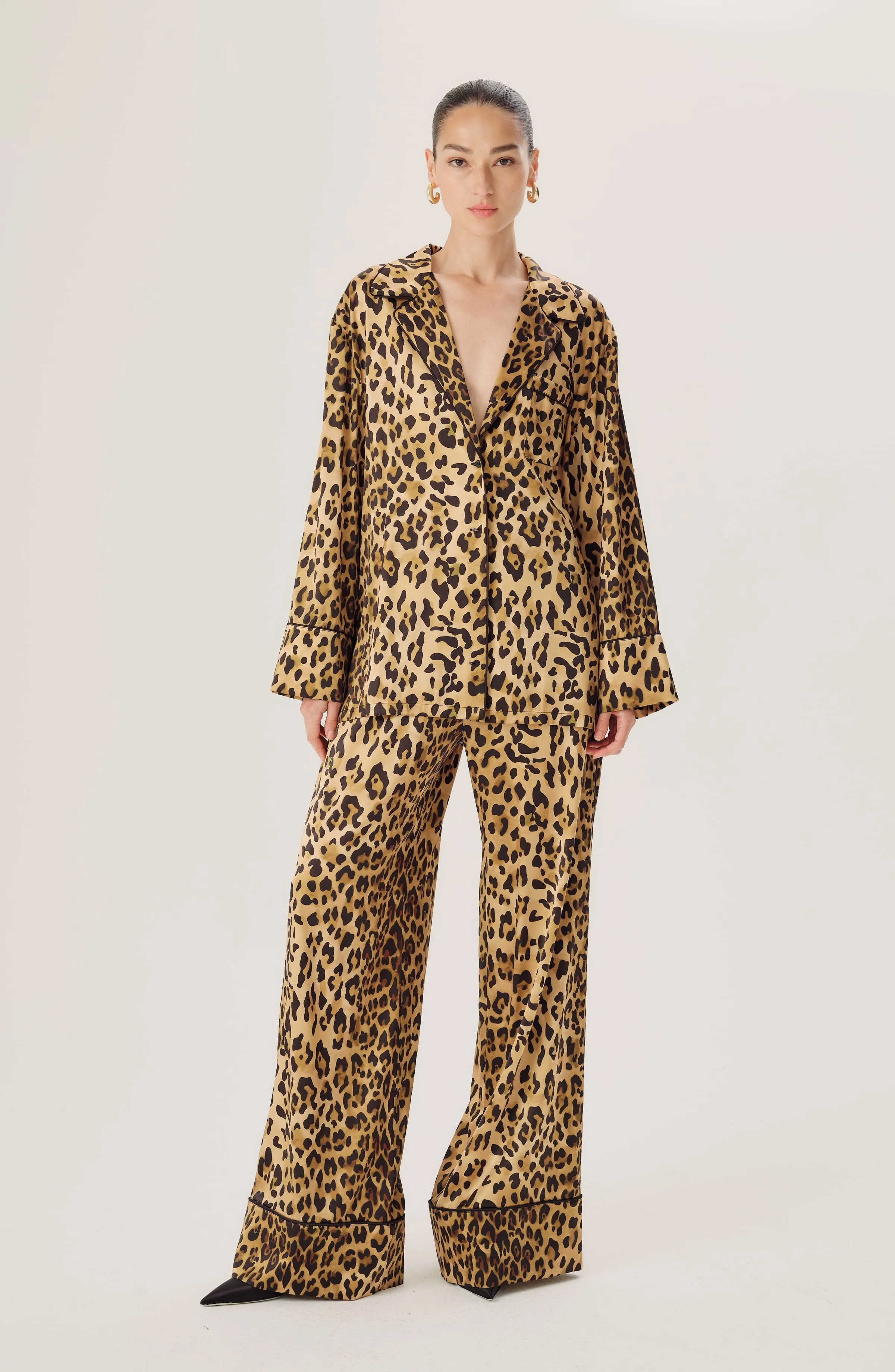 Valentina Top - Leopard Print sold by Ronny Kobo Collection product image thumbnail 2