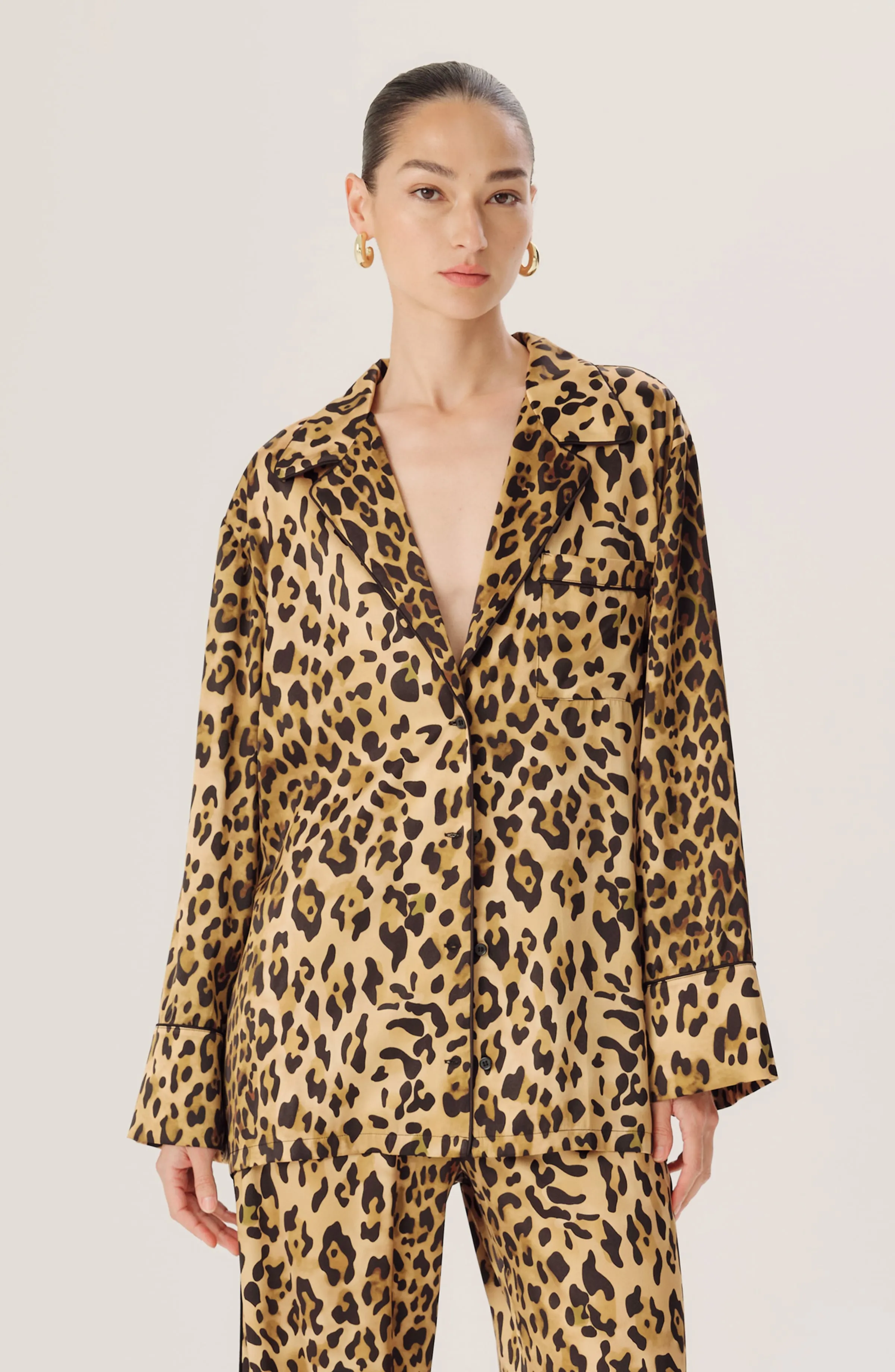 Valentina Top - Leopard Print sold by Ronny Kobo Collection