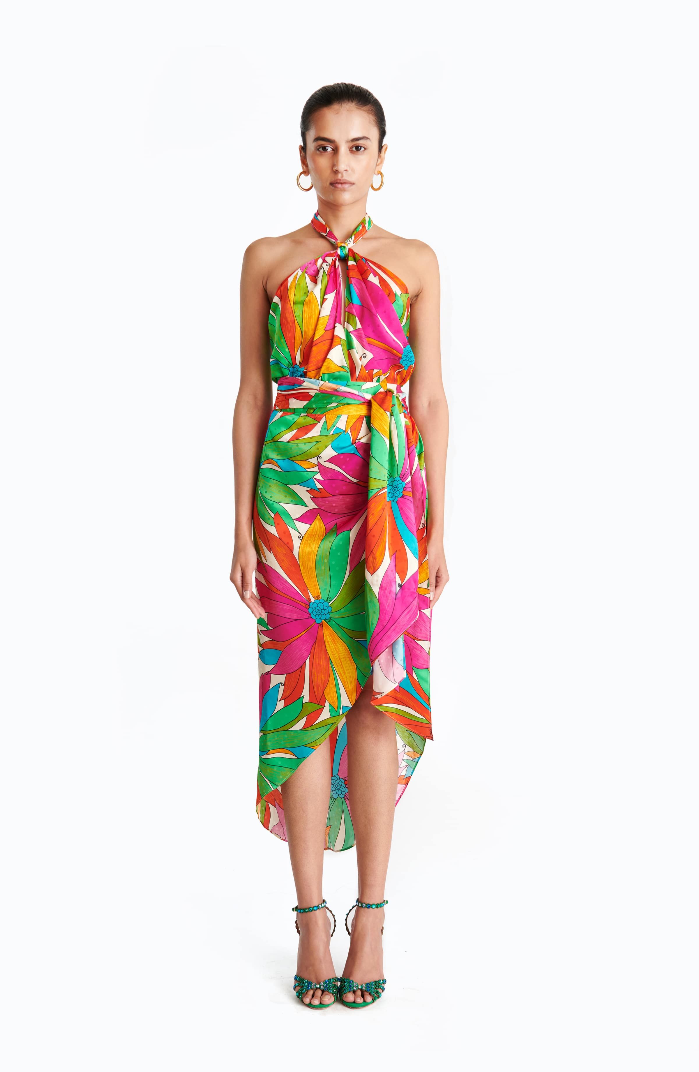 Kit Skirt - Jungle Floral sold by Ronny Kobo Collection