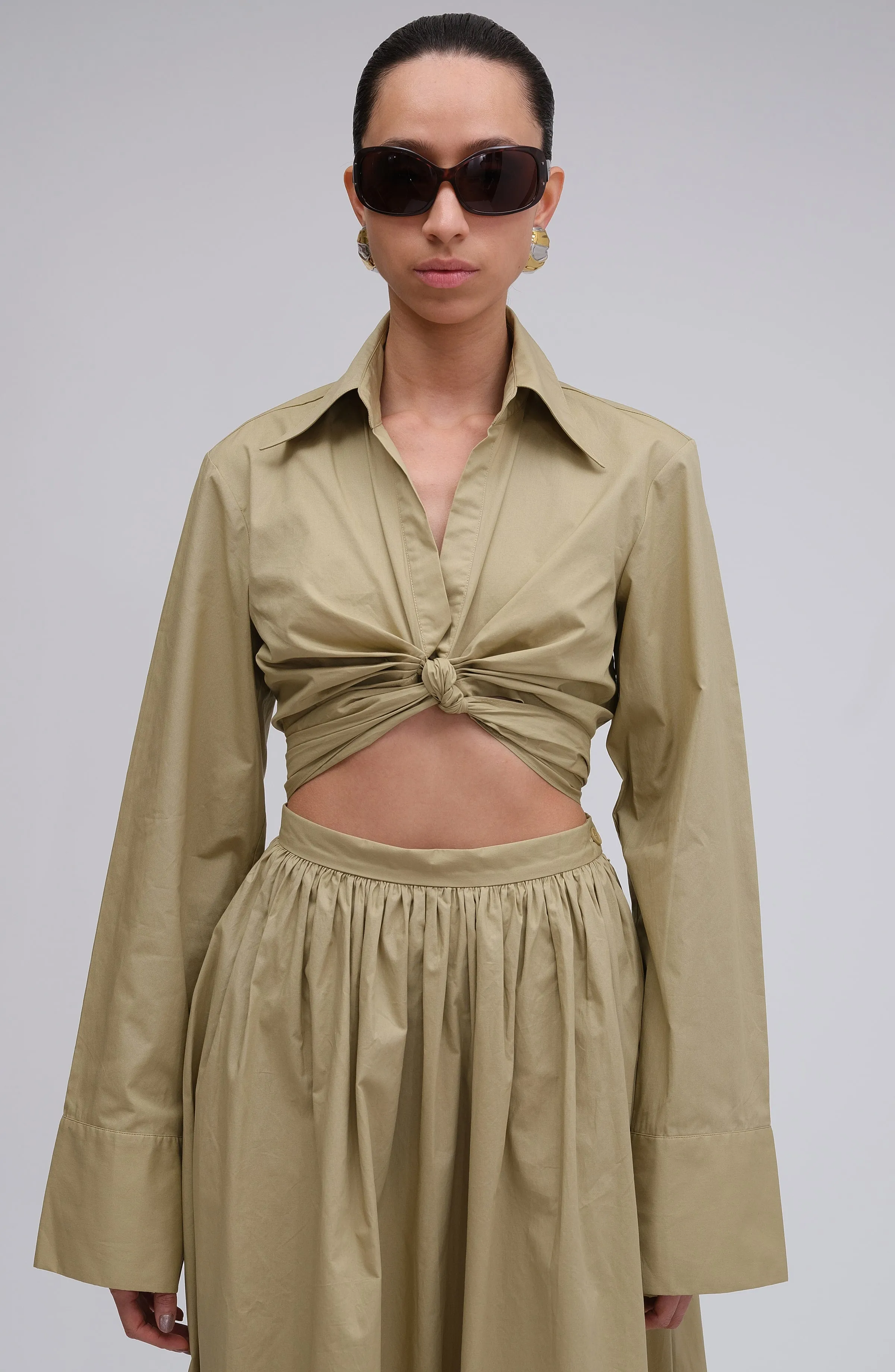 Palmer Top - Sand sold by Ronny Kobo Collection