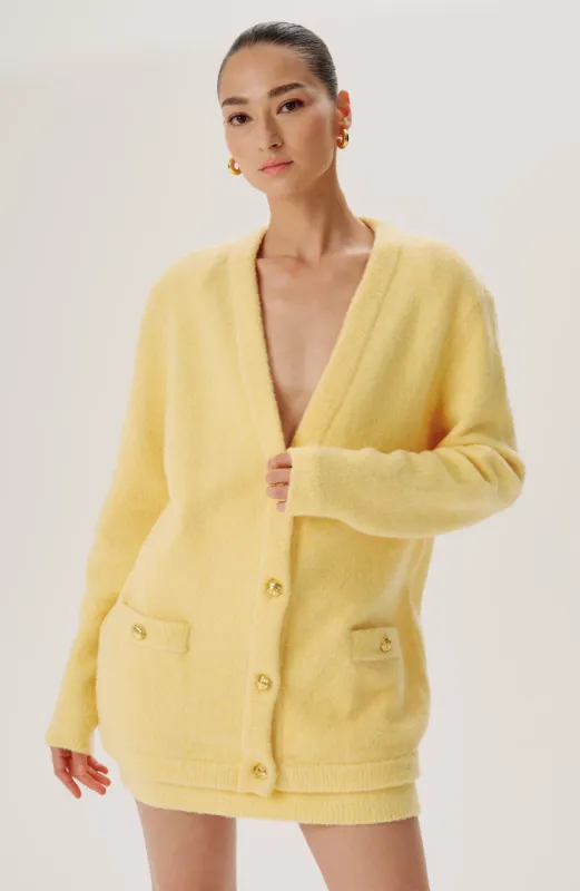 Hilari Knit Cardigan - Sunglow sold by Ronny Kobo Collection