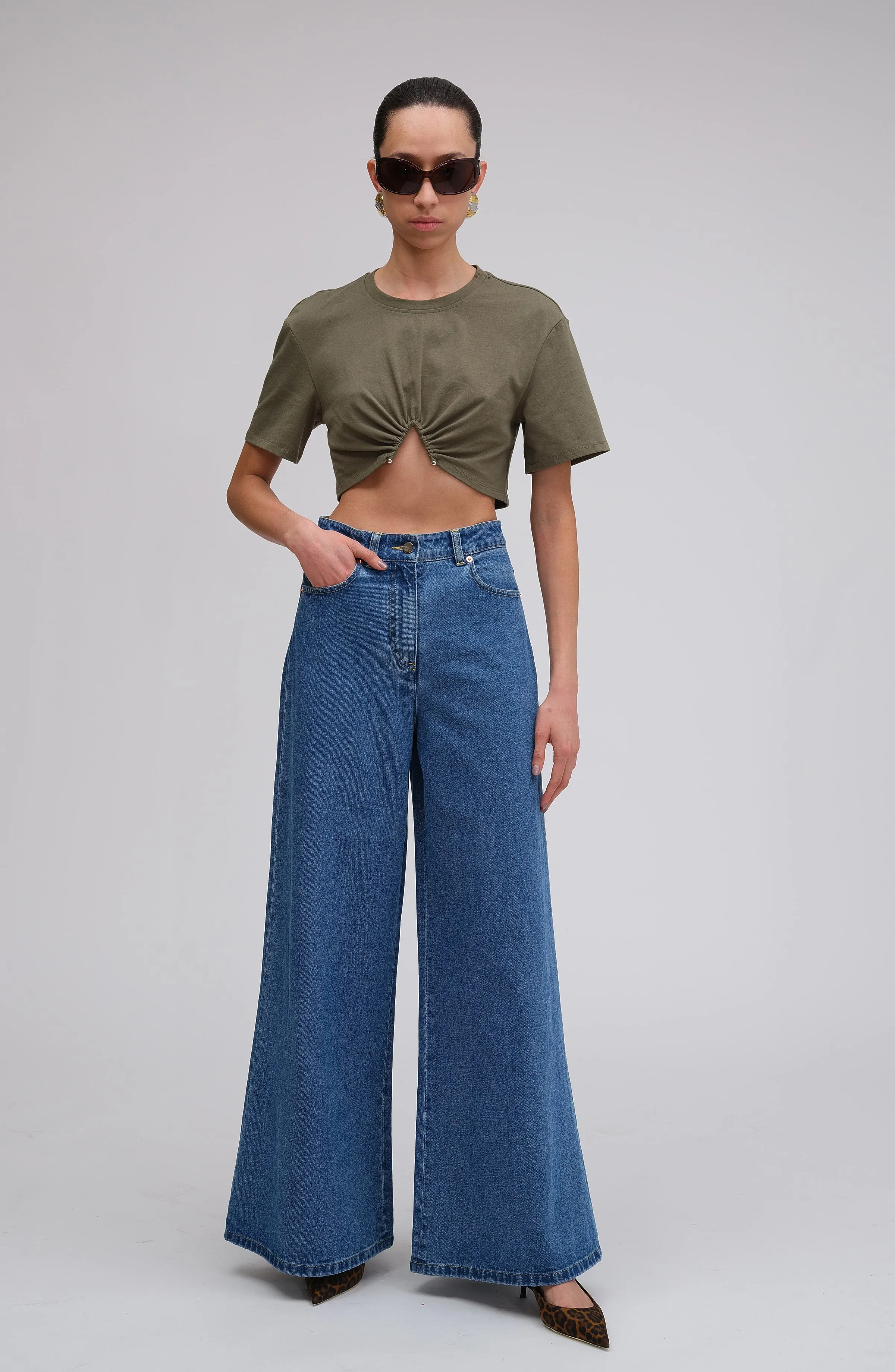 Elivra Top - Army sold by Ronny Kobo Collection product image thumbnail 2