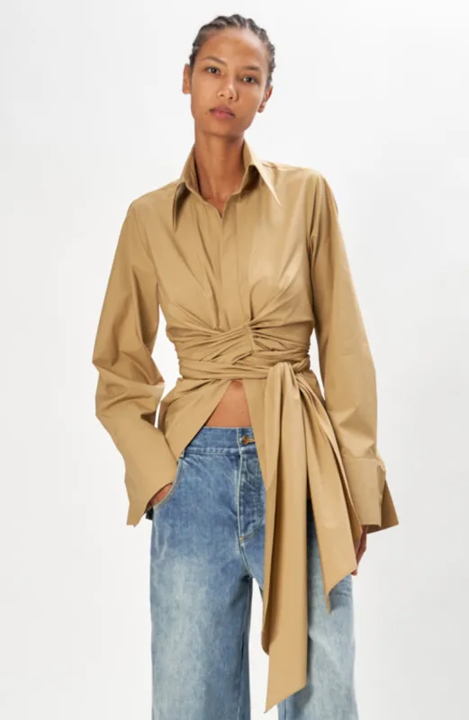 Moscow Top - Camel sold by Ronny Kobo Collection