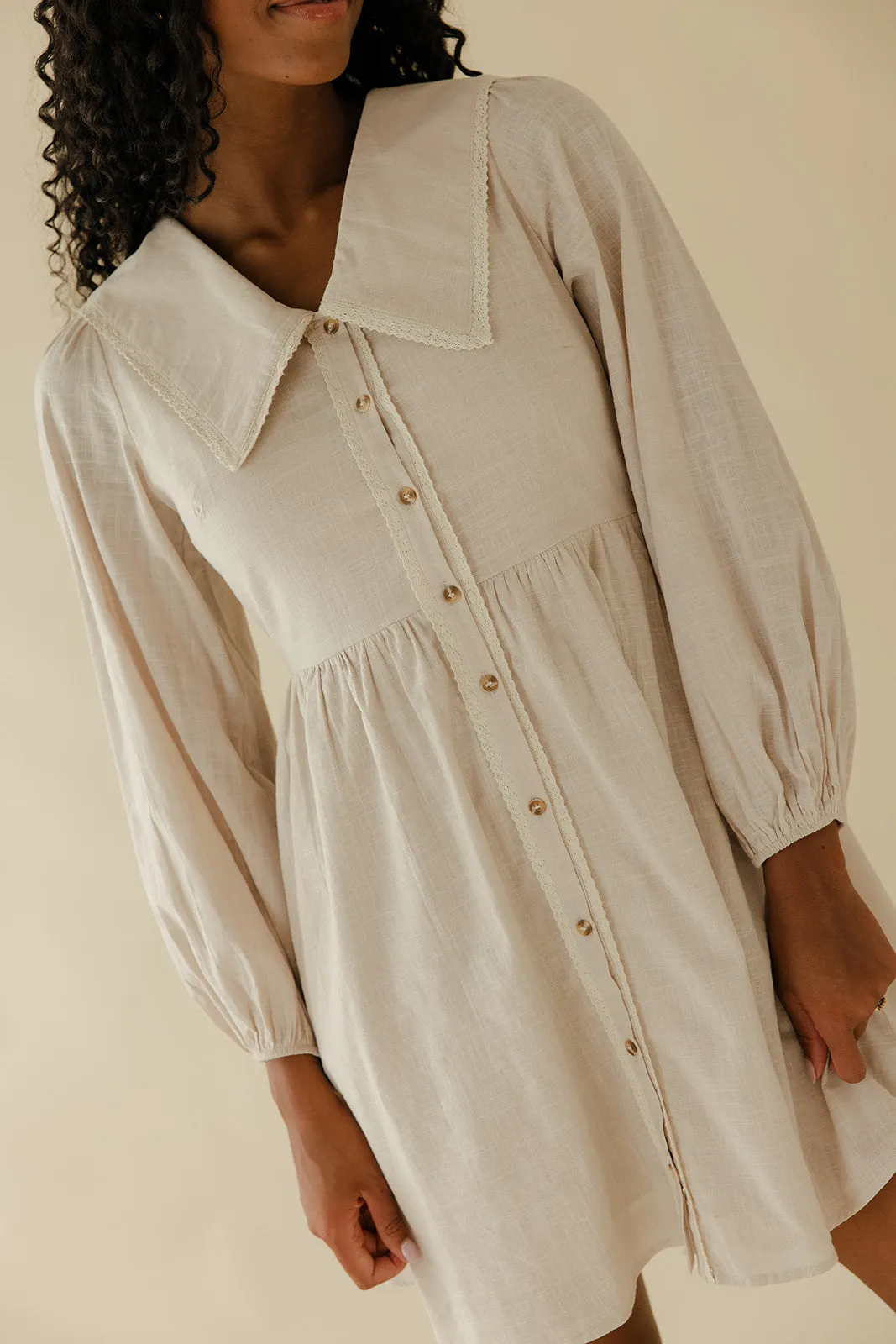 Stone Path Collared Dress sold by Roolee product image thumbnail 2