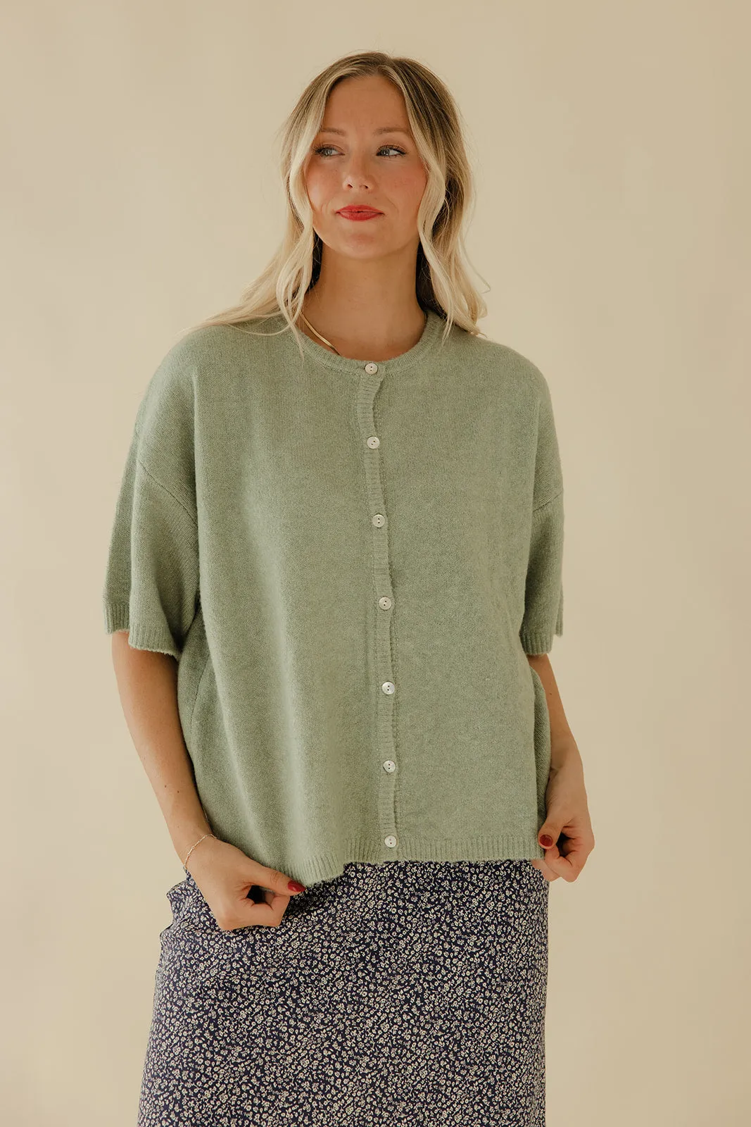 Garden Gate Short Sleeve Cardi sold by Roolee product image thumbnail 3