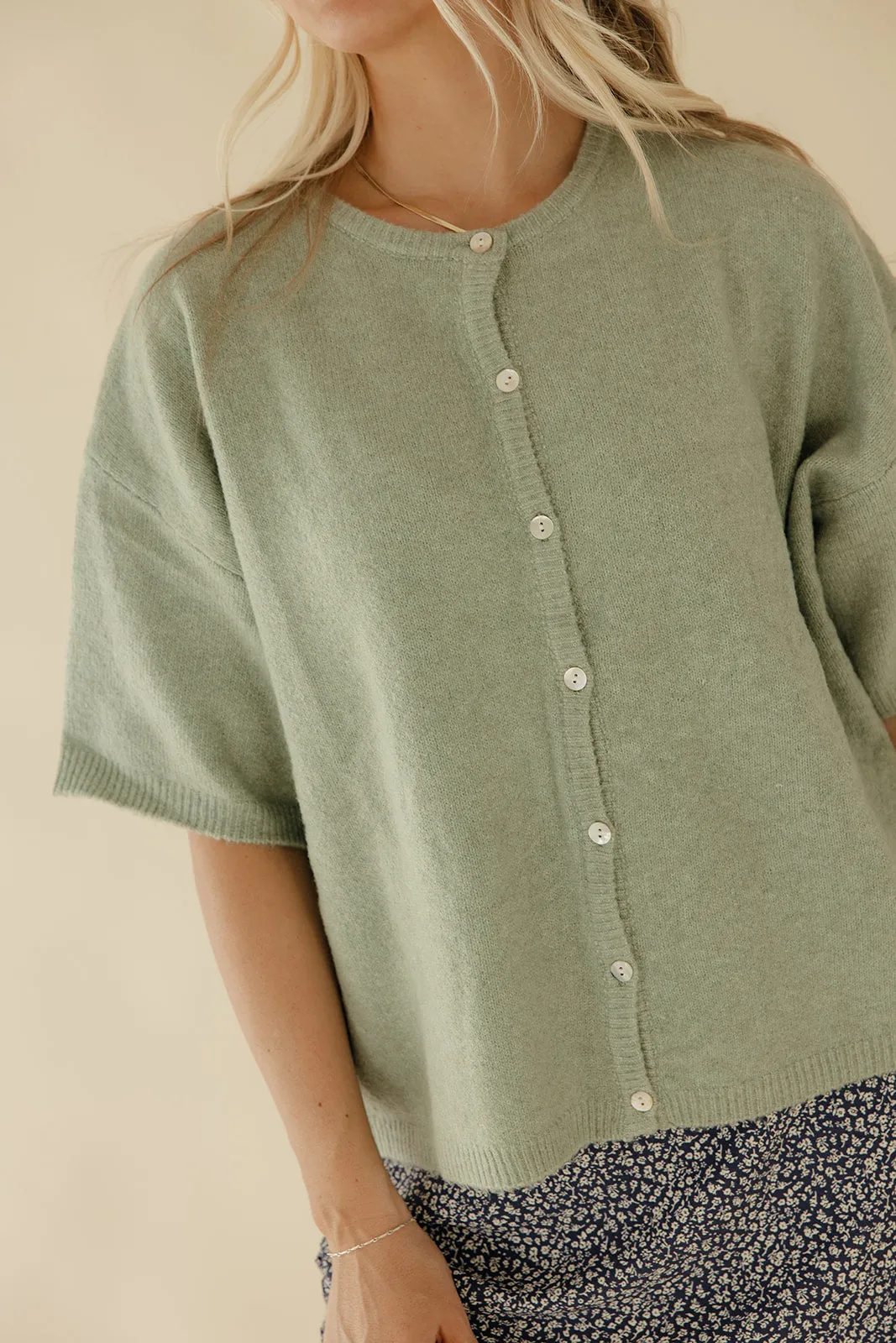 Garden Gate Short Sleeve Cardi sold by Roolee product image thumbnail 2