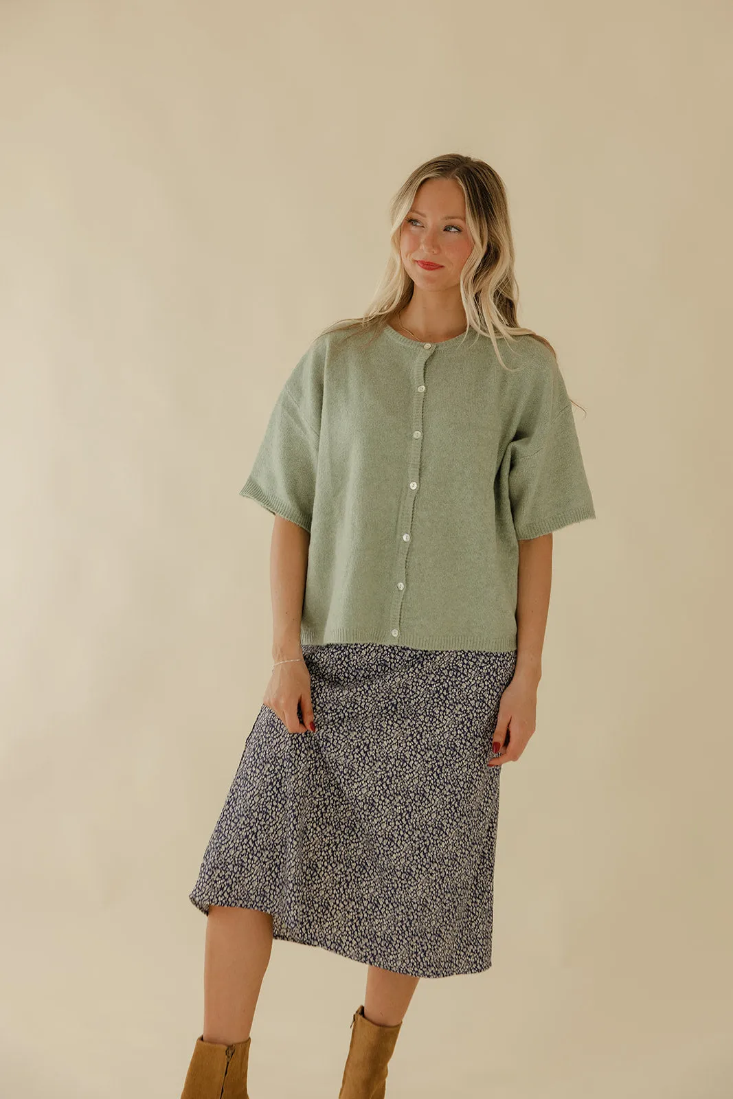 Garden Gate Short Sleeve Cardi sold by Roolee product image thumbnail 5