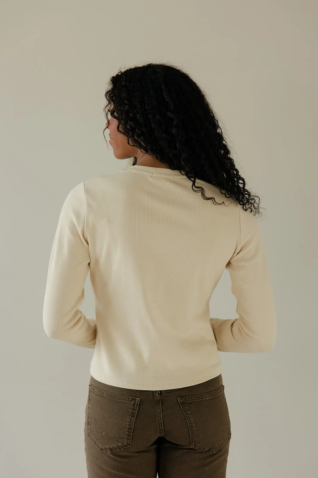 Refined Edge Button Top sold by Roolee product image thumbnail 5