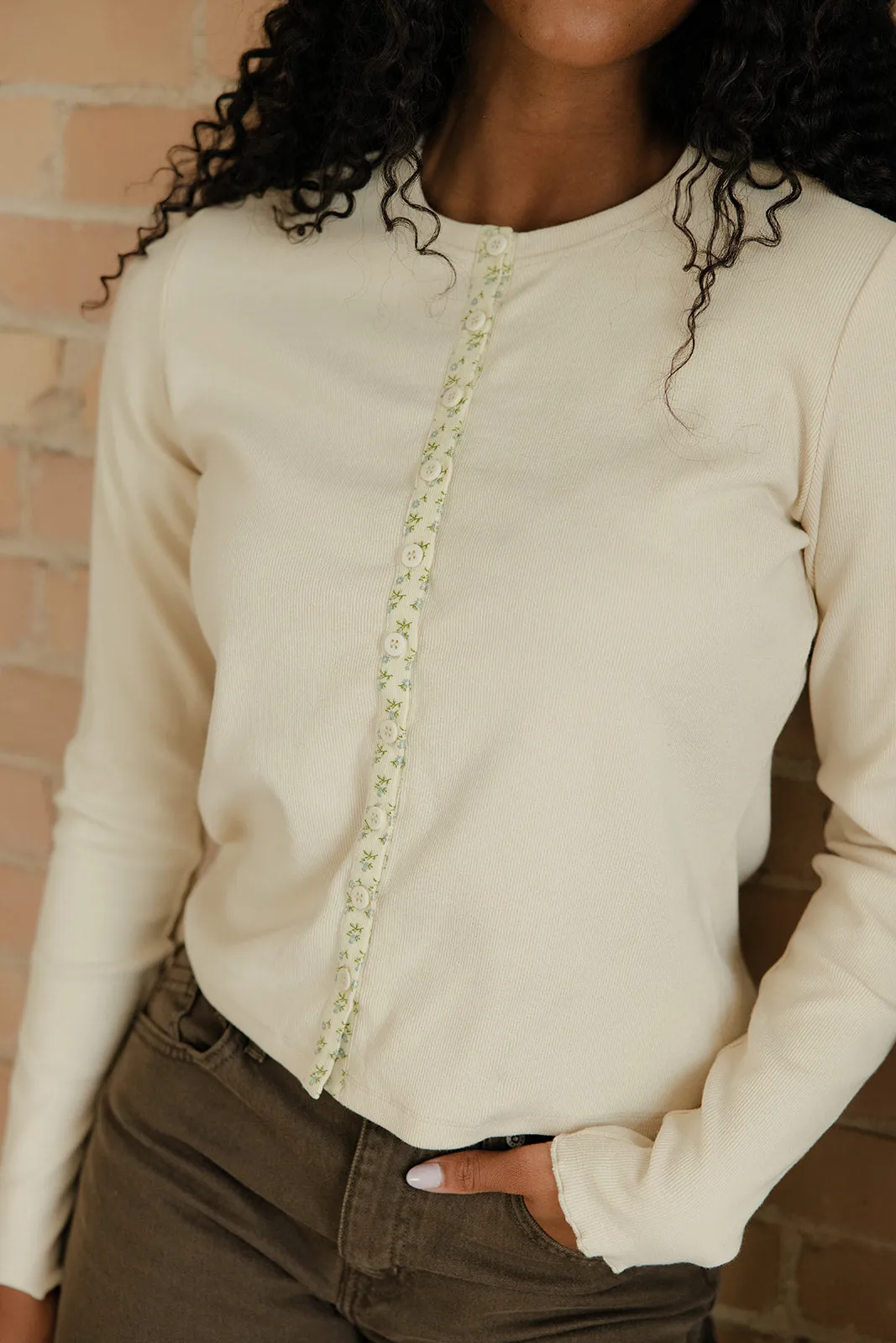 Refined Edge Button Top sold by Roolee product image thumbnail 3
