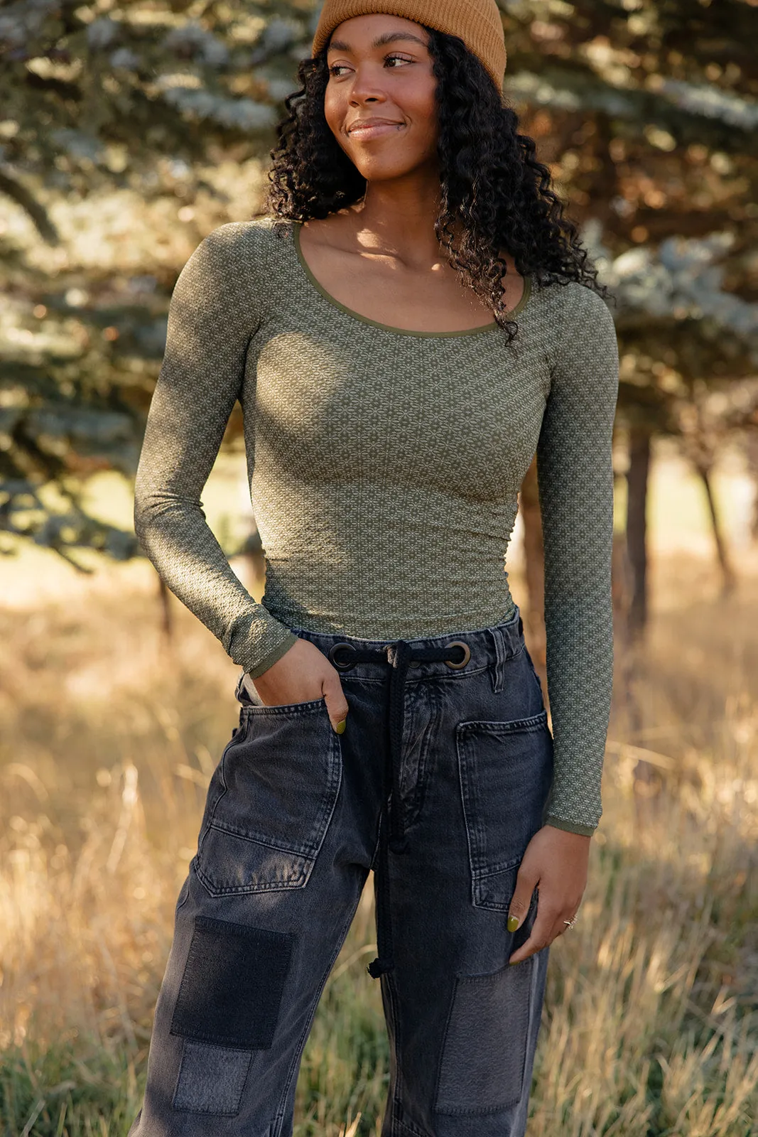 Free People Love Letter Long Sleeve sold by Roolee product image thumbnail 5