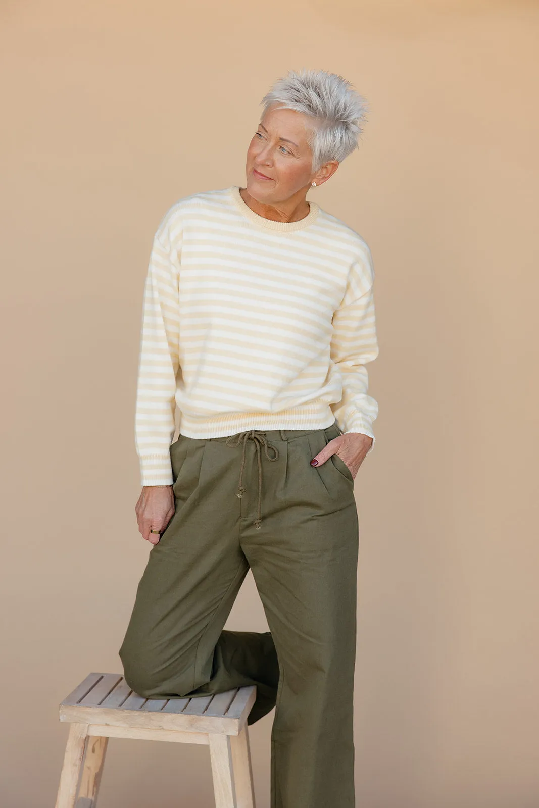 Sunlit Stripe Sweater sold by Roolee product image thumbnail 2