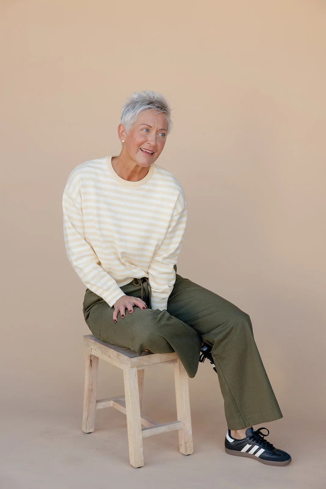 Sunlit Stripe Sweater sold by Roolee product image thumbnail 5