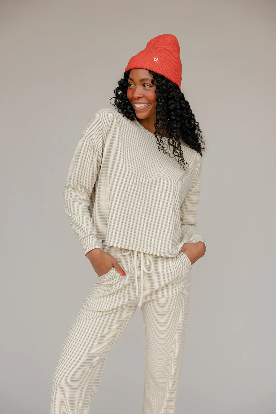 Sparrow Stripe Long Sleeve sold by Roolee product image thumbnail 2