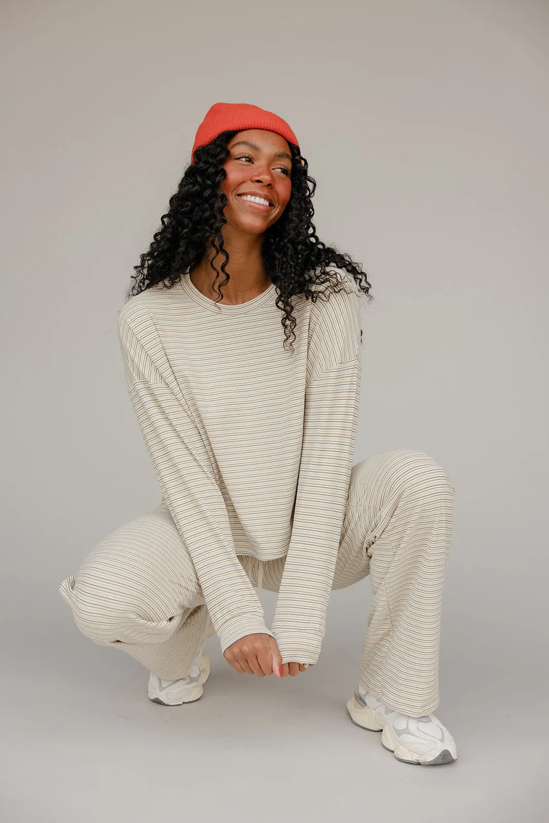 Sparrow Stripe Long Sleeve sold by Roolee product image thumbnail 3