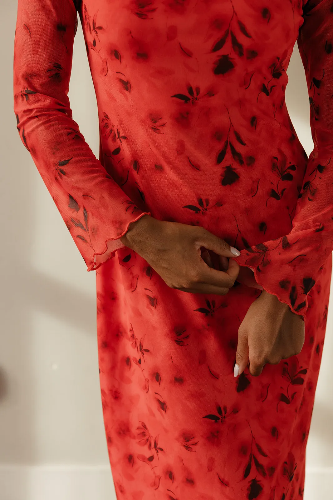 The Valentine Long Sleeve Maxi sold by Roolee product image thumbnail 4