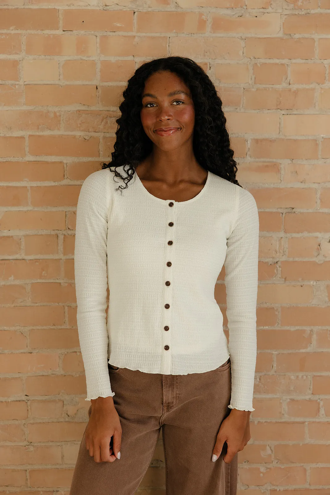 Simply Buttoned Cardigan sold by Roolee product image thumbnail 4