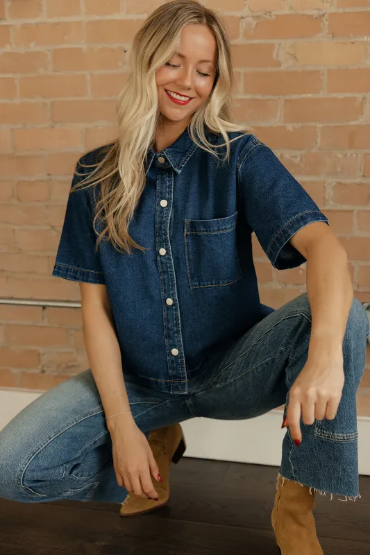 Classic Coast Denim Shirt made by Wishlist