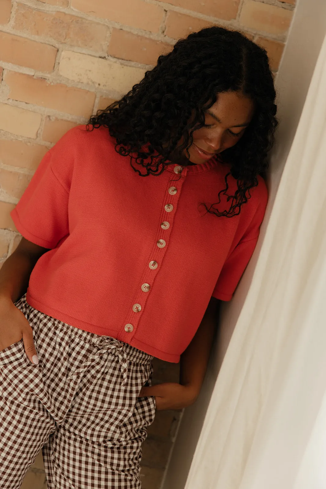 First Crush Button Blouse sold by Roolee product image thumbnail 4