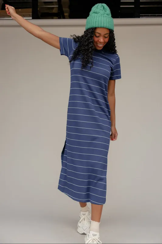Sailor T-Shirt Maxi Dress made by Rae Mode