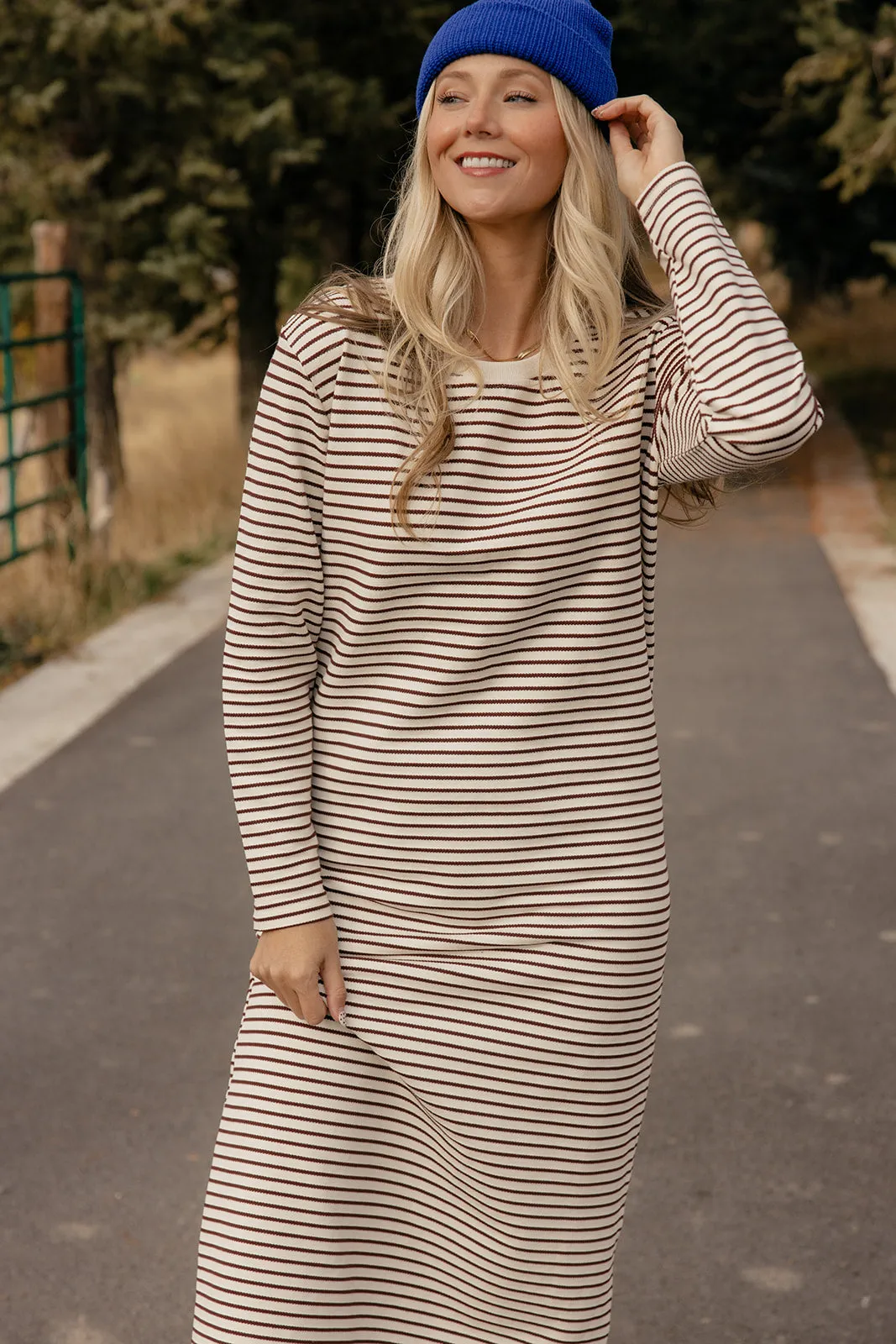 Ridgeway Stripe Dress sold by Roolee product image thumbnail 5
