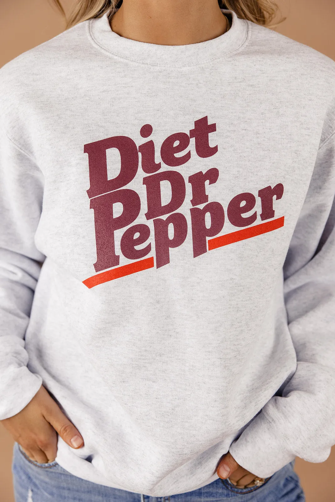 Diet Dr. Pepper Sweatshirt sold by Roolee product image thumbnail 2