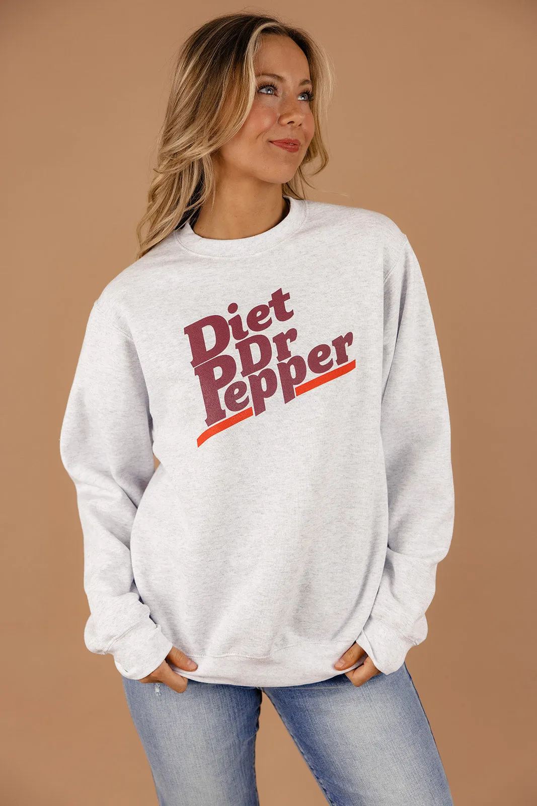 Diet Dr. Pepper Sweatshirt sold by Roolee product image thumbnail 3