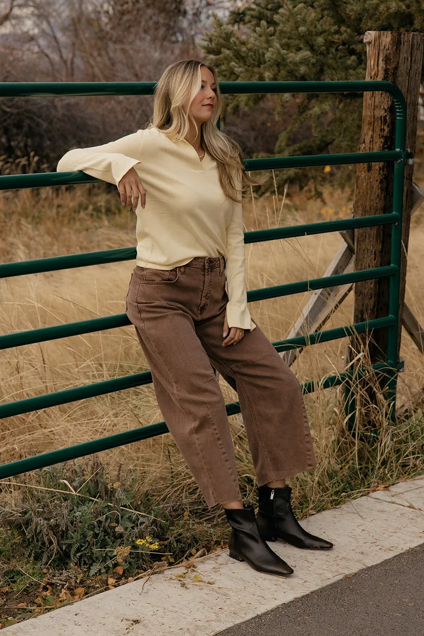 Mellow Yellow Collared Sweater sold by Roolee product image thumbnail 4