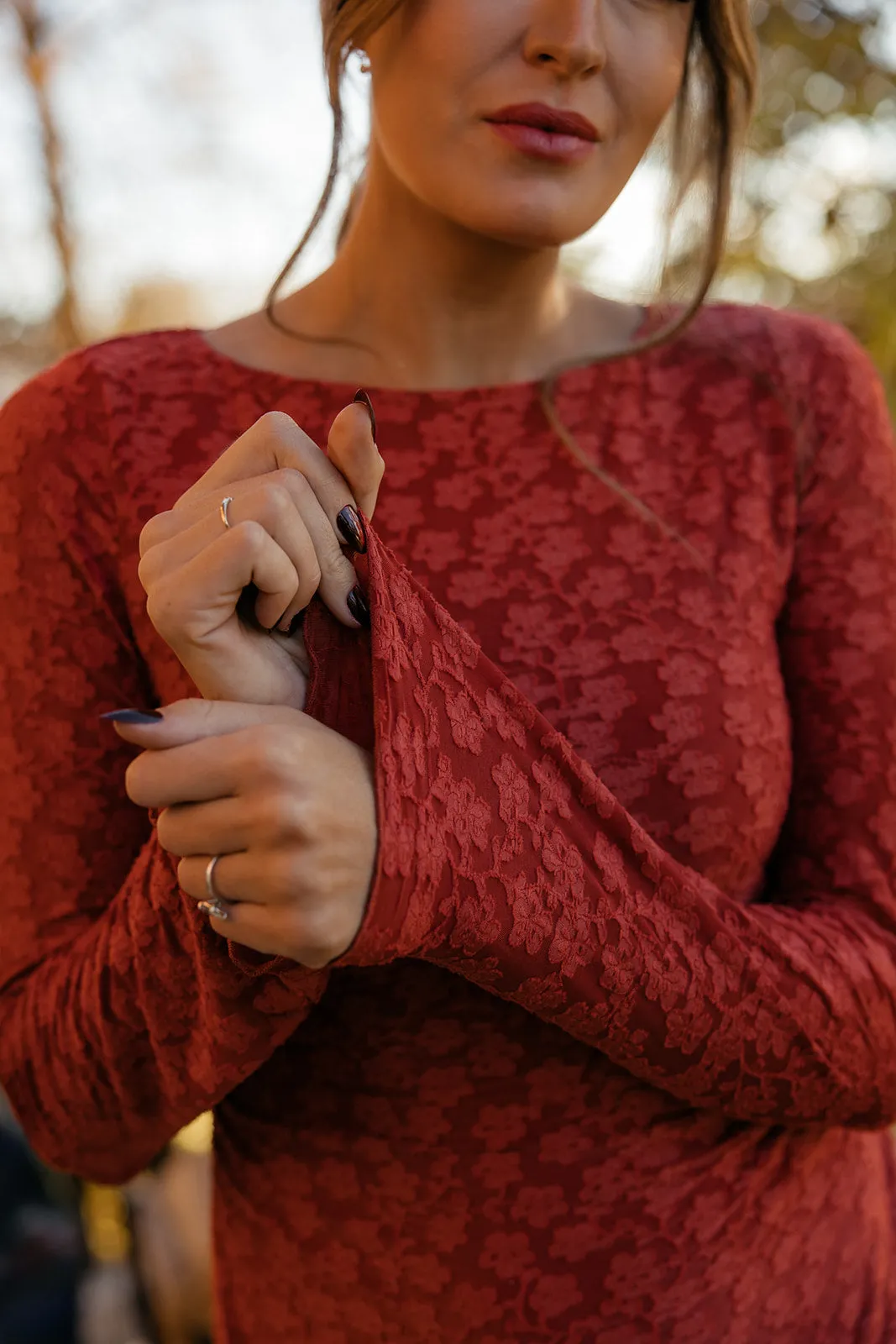 Scarlet Meadow Floral Dress sold by Roolee product image thumbnail 2