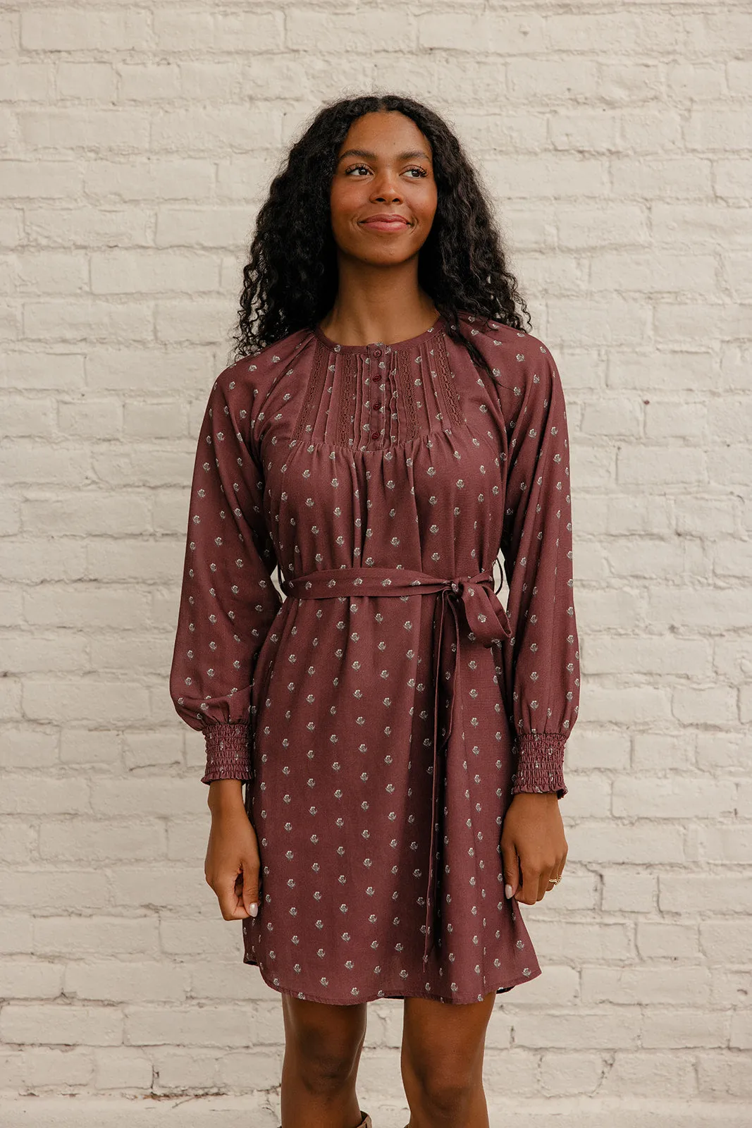 Hazel Garden Tie Dress sold by Roolee product image thumbnail 4