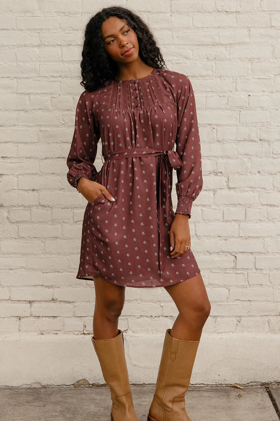 Hazel Garden Tie Dress sold by Roolee product image thumbnail 2