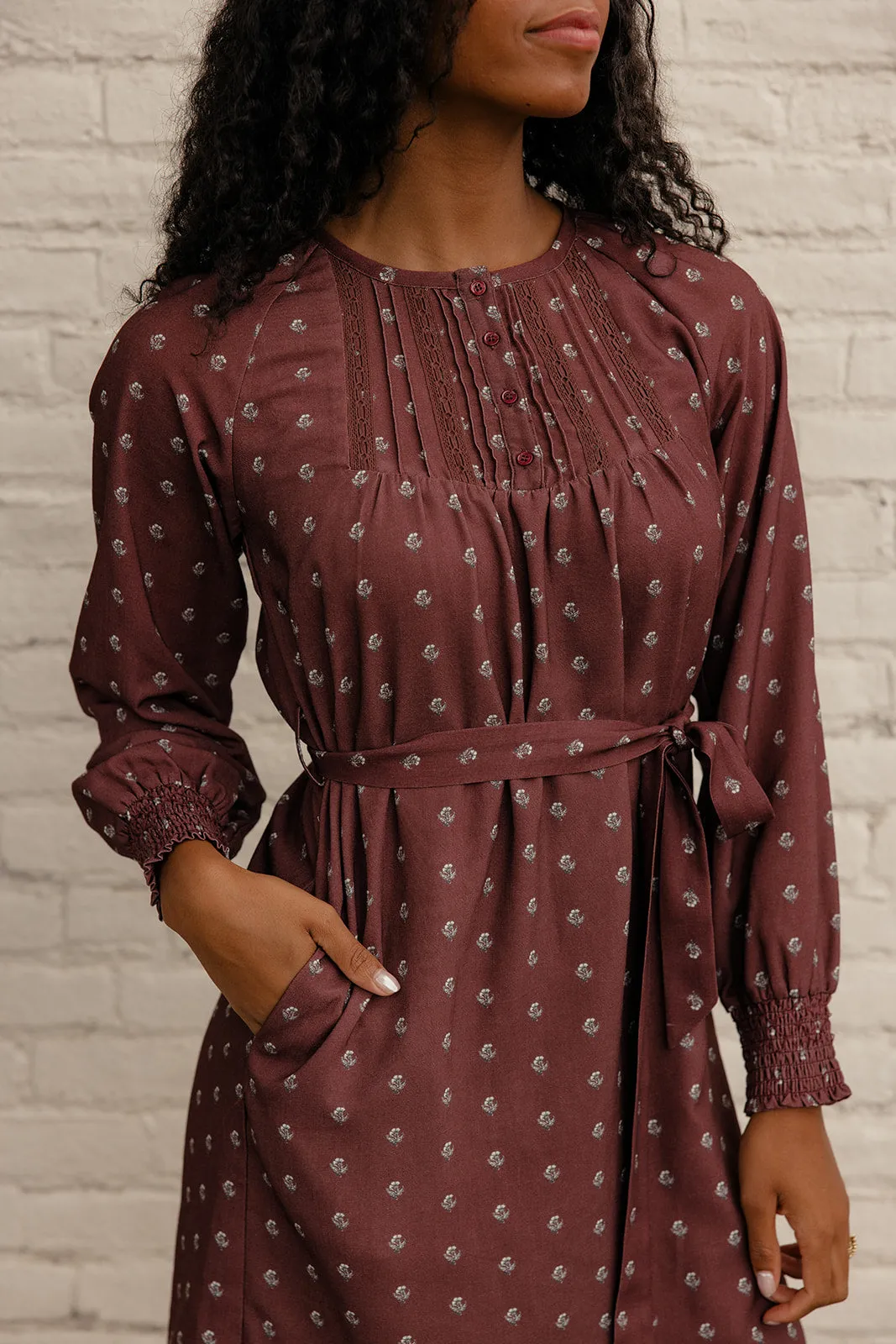 Hazel Garden Tie Dress sold by Roolee product image thumbnail 3