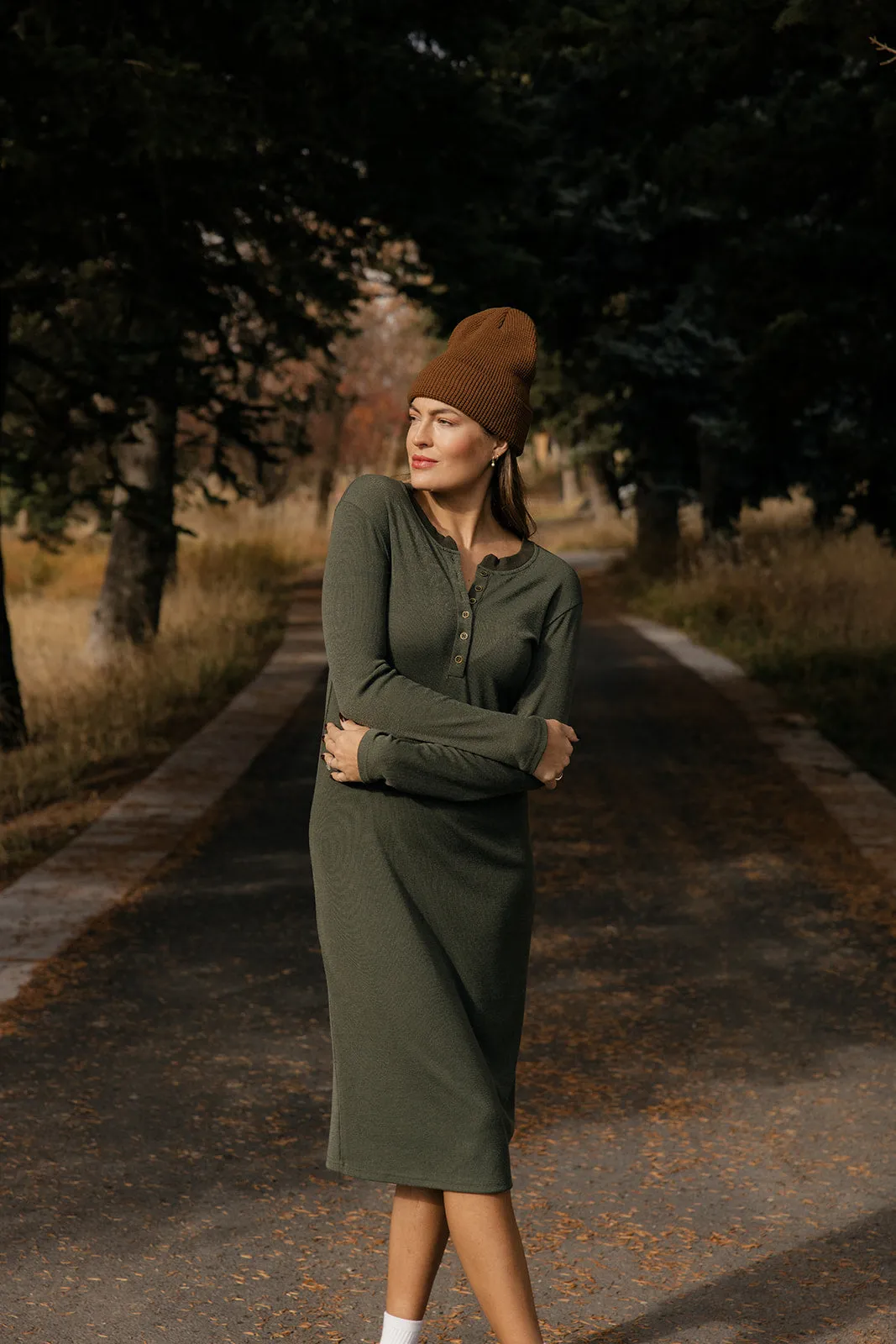 Fable Henley Dress sold by Roolee product image thumbnail 5