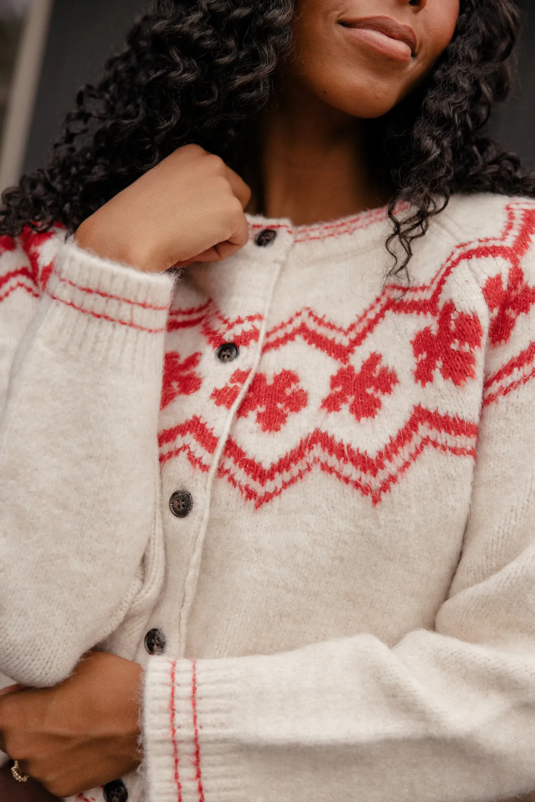 Chalet Knit Cardigan sold by Roolee product image thumbnail 2