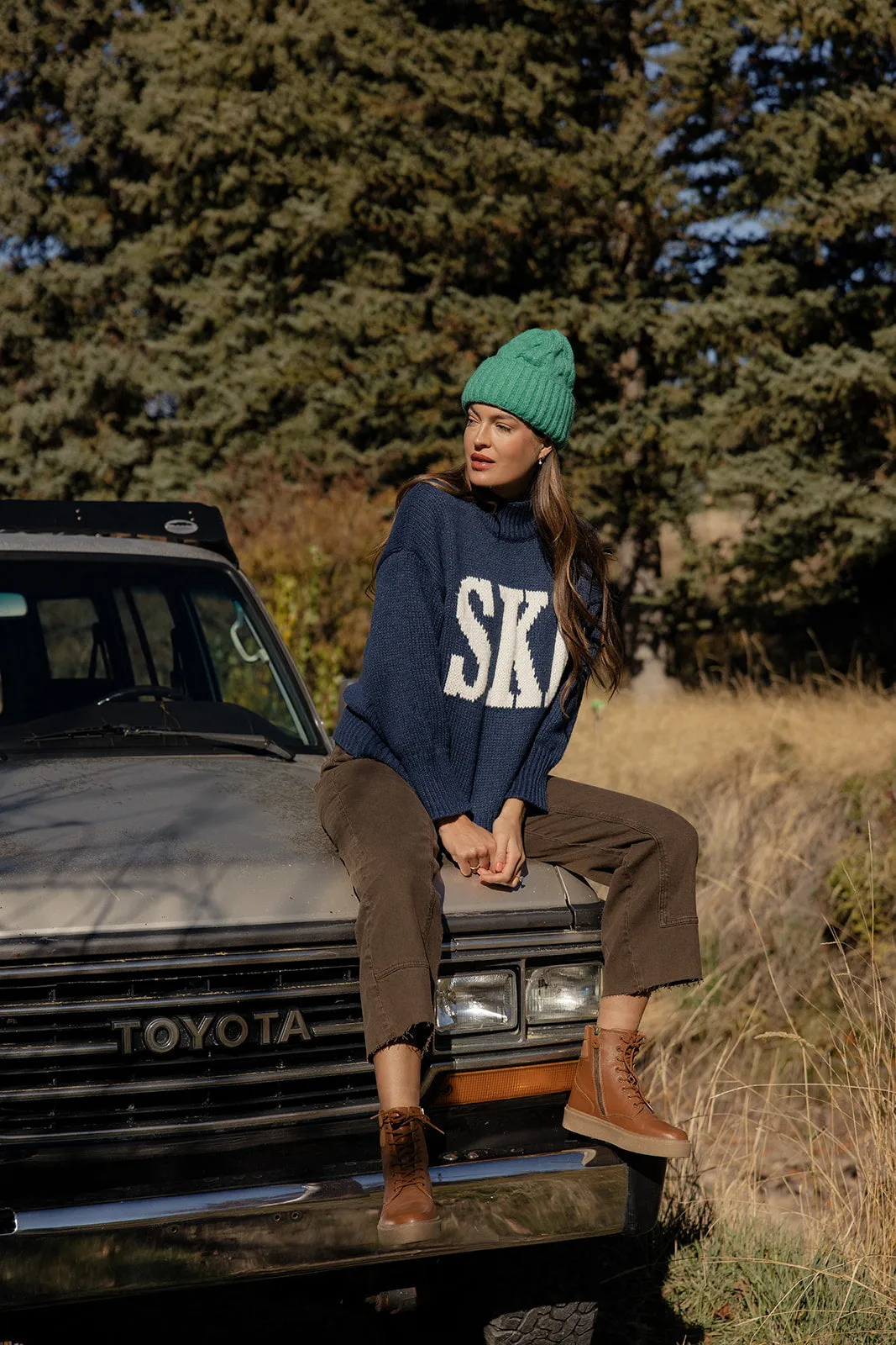 Vintage Slopes Turtleneck Sweater sold by Roolee product image thumbnail 2