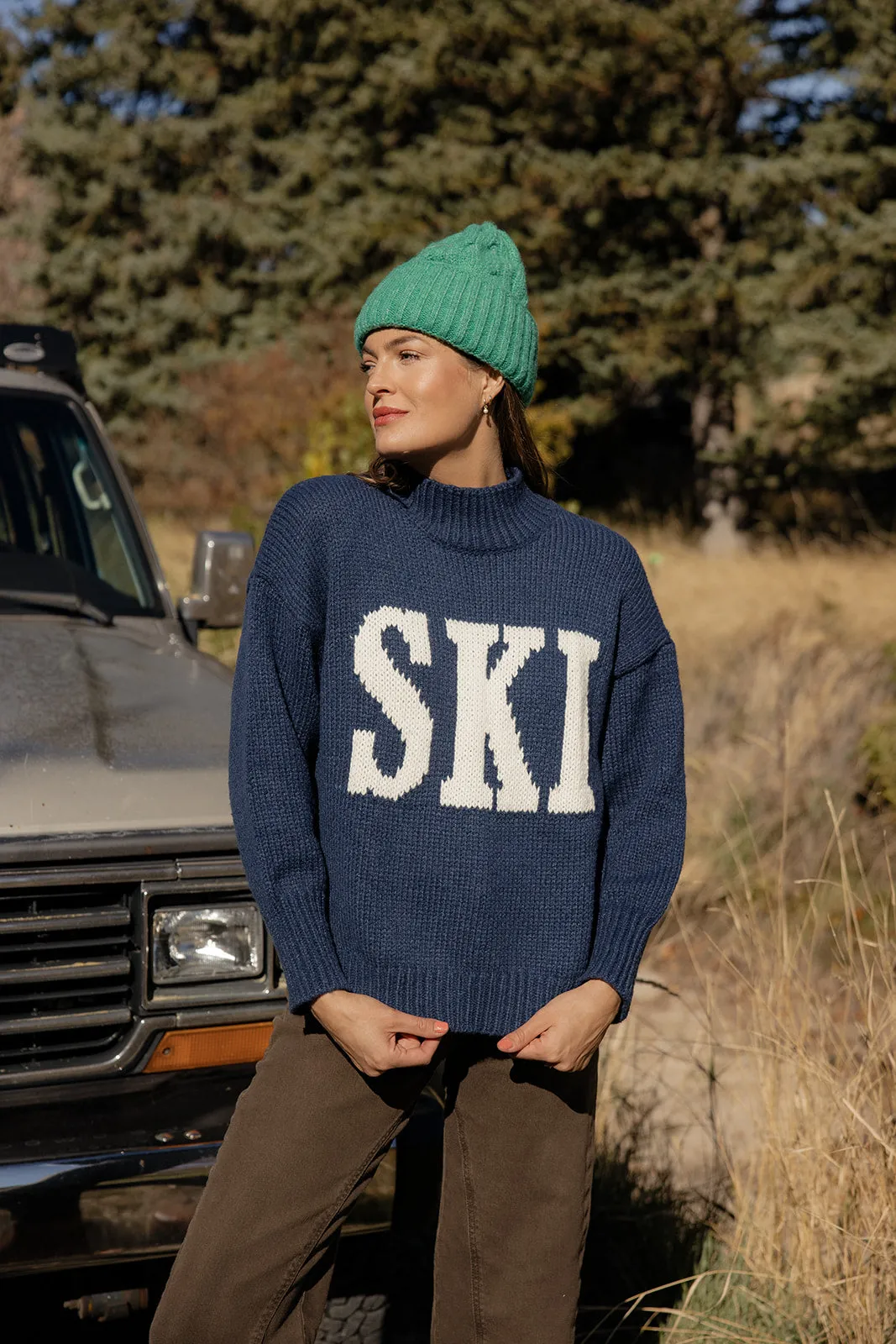 Vintage Slopes Turtleneck Sweater sold by Roolee product image thumbnail 3