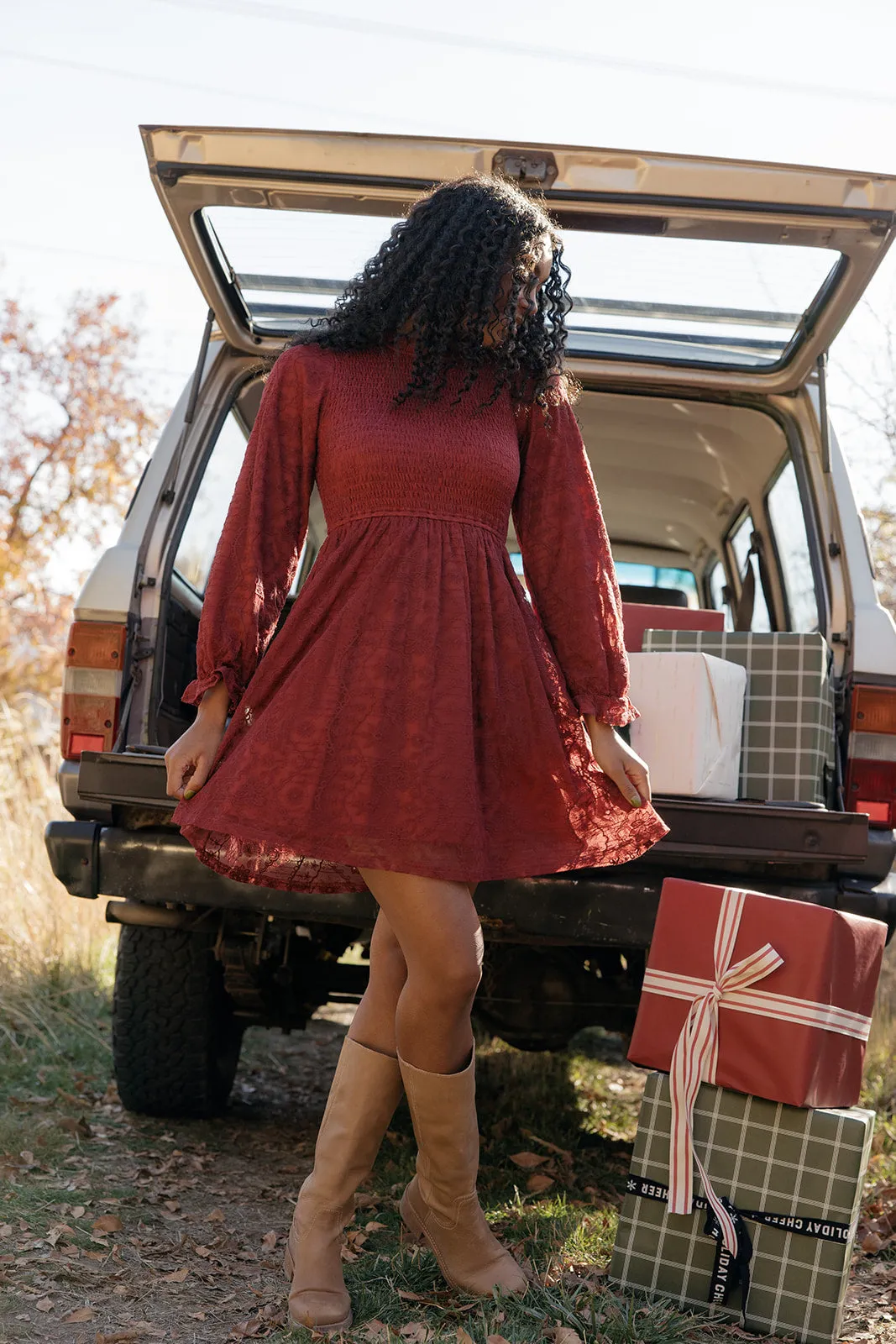 The Florence Lace Dress sold by Roolee