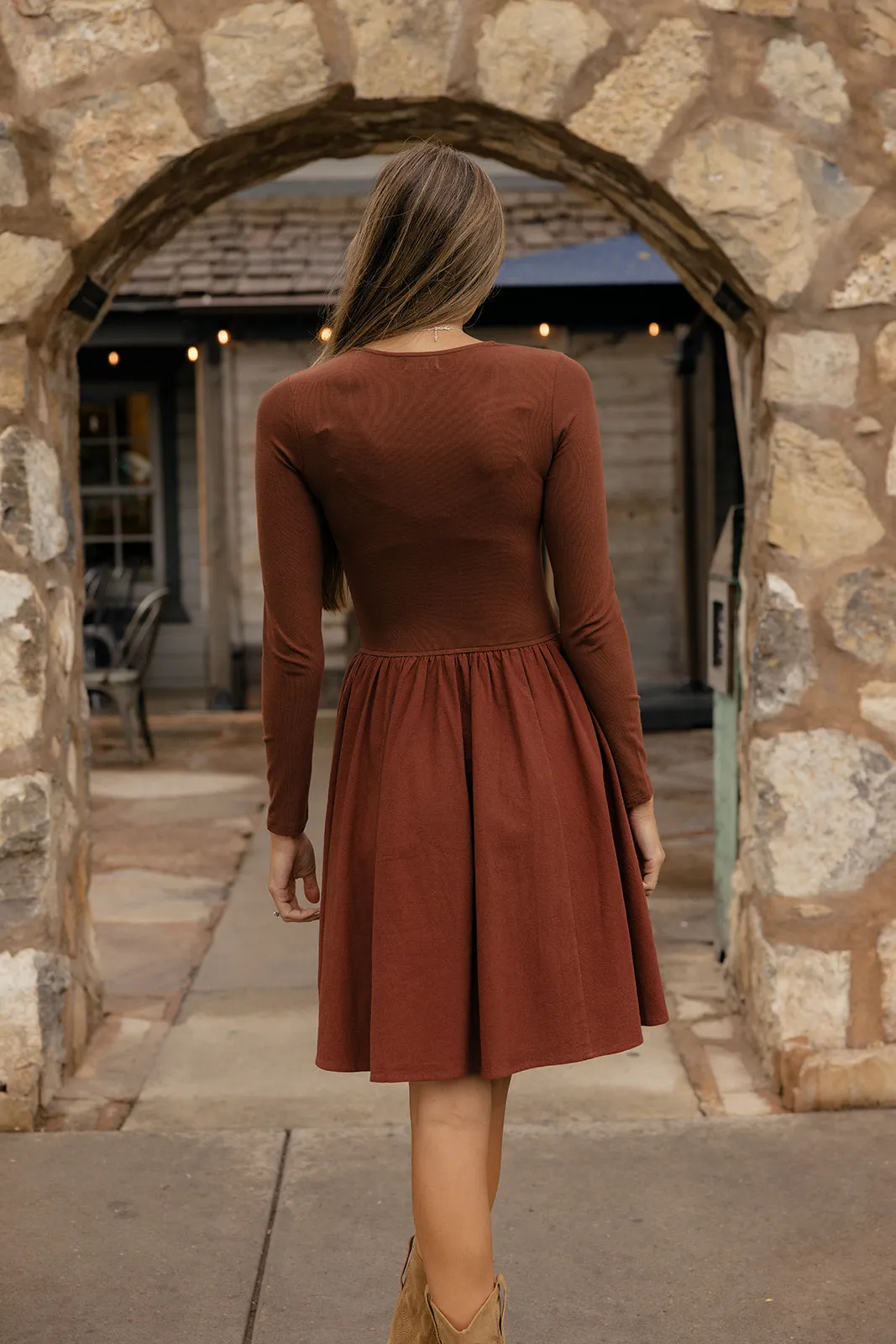 The Cinnamon Kiss Dress sold by Roolee product image thumbnail 4