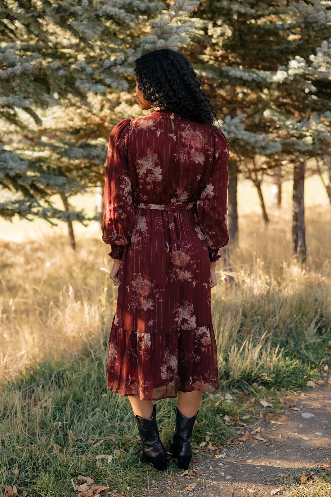 Maple Springs Floral Dress sold by Roolee product image thumbnail 4