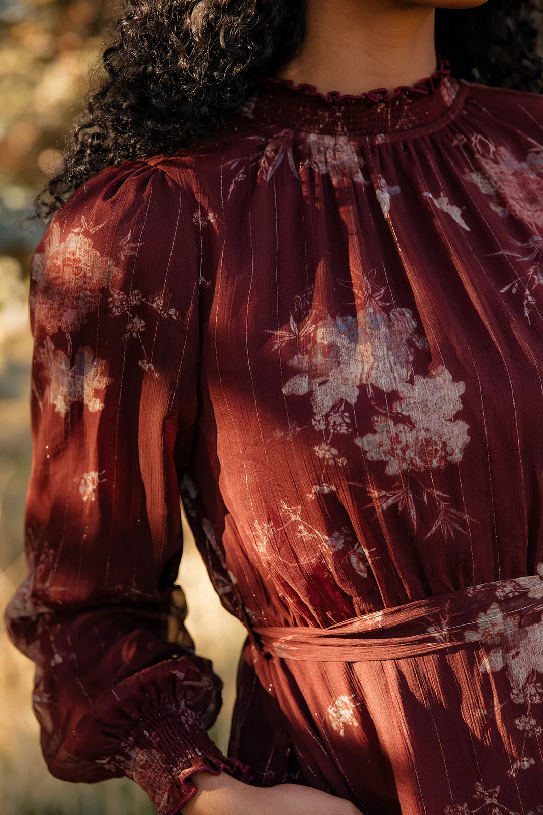 Maple Springs Floral Dress sold by Roolee product image thumbnail 5