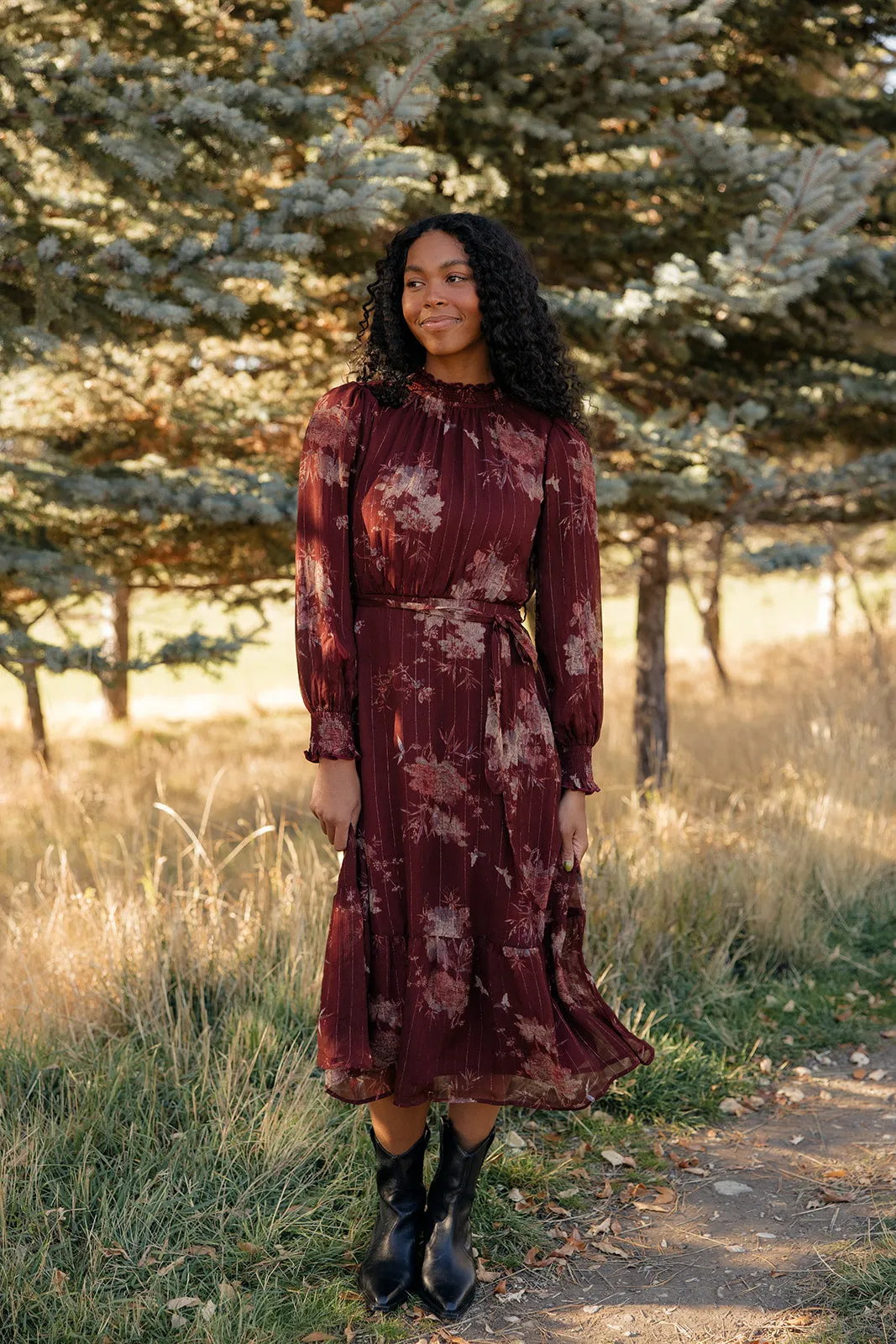 Maple Springs Floral Dress sold by Roolee product image thumbnail 3