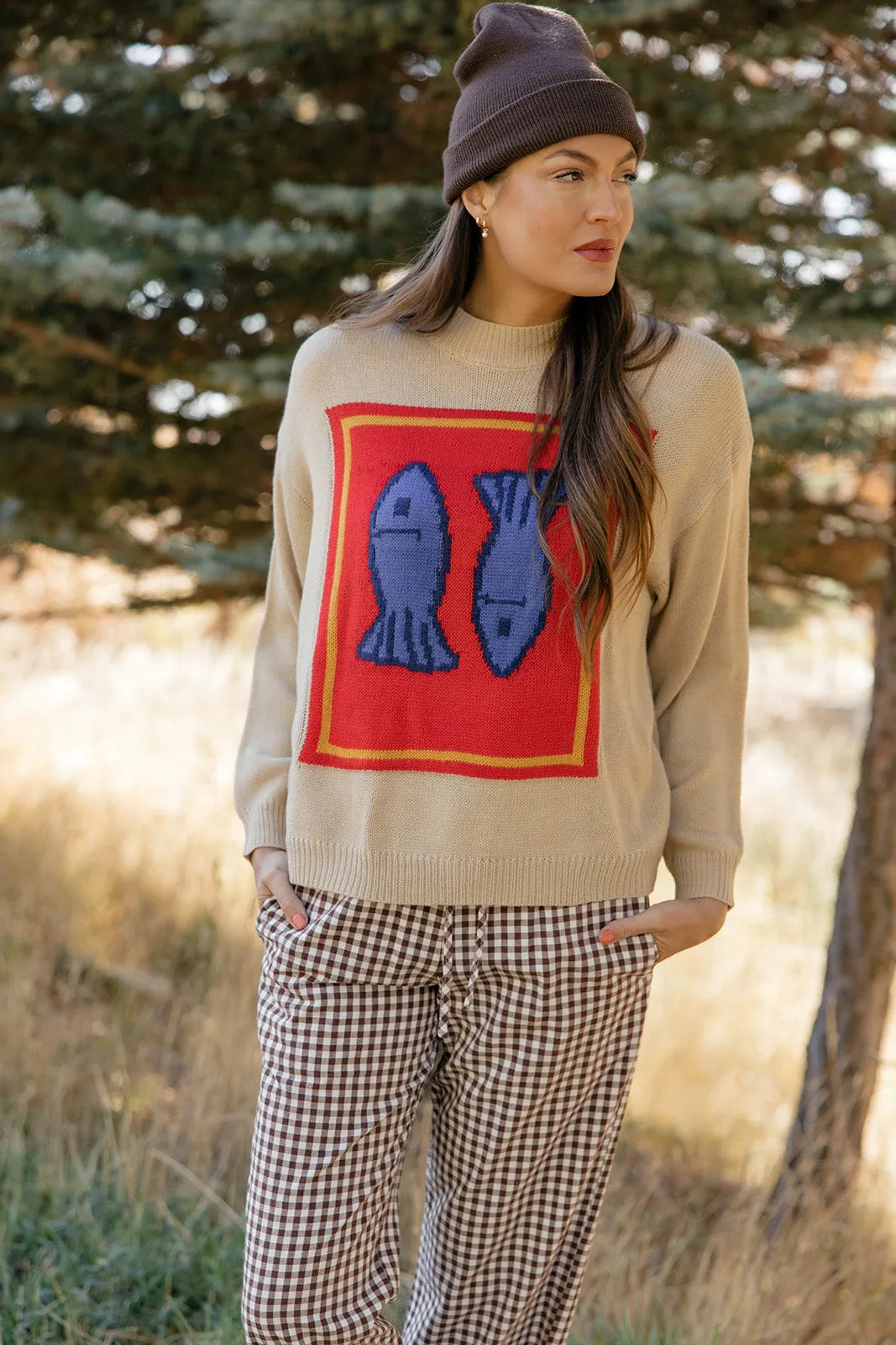 Tinned Fish Sweater sold by Roolee
