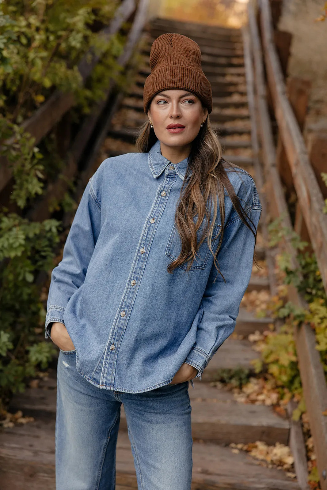 The Valley Denim Top sold by Roolee product image thumbnail 3