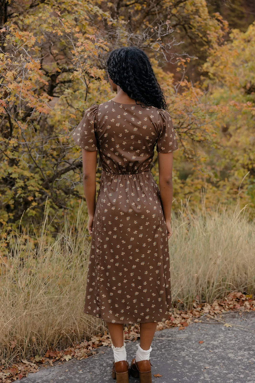 Clara Garden Floral Midi sold by Roolee product image thumbnail 5